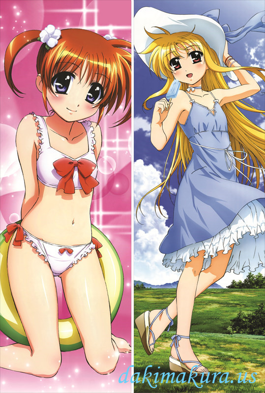 Magical Girl Lyrical Nanoha - Fate Testarossa - Nanoha Takamachi Anime Dakimakura Hugging body anime cuddle pillow covers